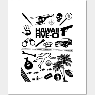 Hawaii Five-O Icons Posters and Art